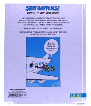 Ralph Ruthe Shit Happens (Gebundene Ausgabe) Nr. 8: Cover nicht vergessen! von Carlsen